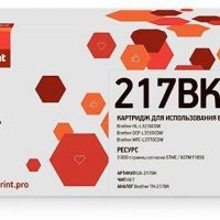Картридж EasyPrint TN-217BK для Brother HL-L3230/DCP-L3550/MFC-L3770