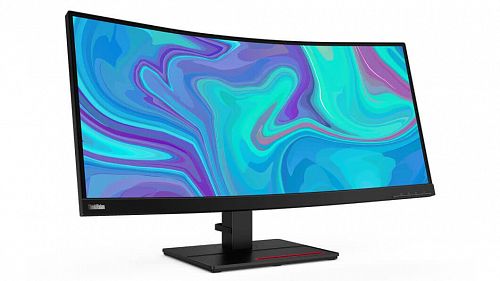 Монитор Lenovo 61F3GAT1EU 34 ThinkVision T34w-20 Curved 21:9 VA 3440x1440 4ms 3000:1 350 178/178 //HDMI 2.0/DP 1.2/USB-C/Tilt, lift
