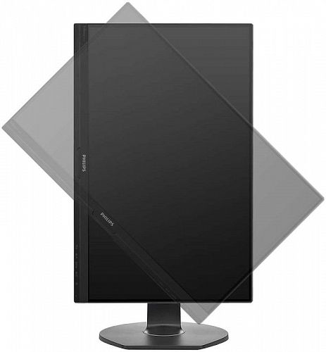 Монитор 23.8 PHILIPS 241B7QGJEB/00 Black с поворотом экрана (A++, IPS, 1920x1080, 5 ms, 178°/178°, 250 cd/m, 50M:1, +DVI, +HDMI 1.4, +DisplayPort 1.2, +4xUSB 3.0, +MM)