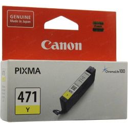 Картридж струйный Canon CLI-471Y Жёлтый для TS5040/ MG6840 Картридж струйный Canon CLI-471Y Жёлтый для TS5040/ MG6840