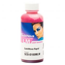 Чернила сублимационные InkTec (SEB-B100MLM) SubliNova Rapid Light Magenta, 100мл Чернила сублимационные InkTec (SEB-B100MLM) SubliNova Rapid Light Magenta, 100мл
