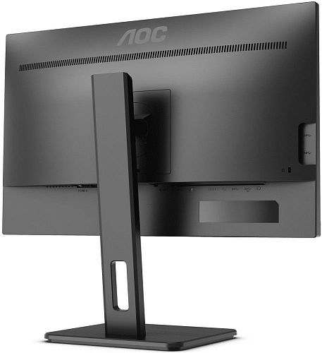 Монитор AOC U27P2 27 U27P2 Black (4K, IPS, 3840x2160, 4 ms, 178°/178°, 350 cd/m, 50M:1, +HDMI 2.0, +DisplayPort 1.2, +4xUSB 3.2, +MM)