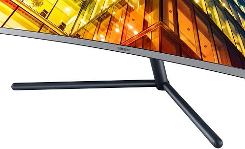 Монитор SAMSUNG 31,5 U32R590CWI Black Сurved (LED, Wide, 3840x2160, 4ms, 178°/178°, 250 cd/m, 2500:1 +DP, +НDMI, +USB, )