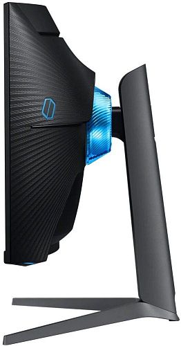 Монитор Samsung LC27G75TQSIXCI 27, черный VA QLED изогнутый GAMING-монитор Odyssey G7 2560x1440 1ms 2500:1 600cd 178/178 HDMI 2*DP USB-hub 240Hz G-Sync HDR600 HAS Pivot Black