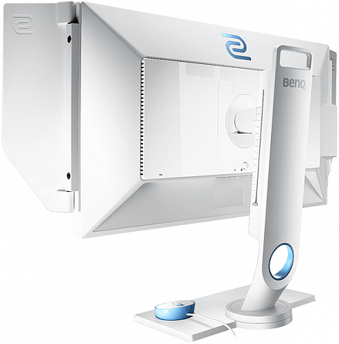 Монитор BenQ 9H.LG9LB.QRE 25 ZOWIE by BenQ XL2546 White-Blue с поворотом экрана (1920x1080, 240Hz, 1 ms, 170°/160°, 320 cd/m, 12M:1, +DVI, +HDMI 2.0, +HDMI 1.4, +DisplayPort 1.2, +4xUSB)