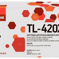 Лазерный картридж EasyPrint TL-420X для принтеров Pantum M6700D, M6700DW, M6800FDW, M7100DN, P3010D, P3010DW, P3300DN, P3300DW, черный 6000 страниц