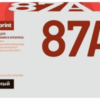 Лазерный картридж EasyPrint CF287A для принтеров HP LaserJet Pro M501n, Enterprise M506dn, M506x, M527c, M527f, M527dn, черный, 9000 страниц