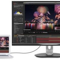 Монитор 32 PHILIPS 328P6AUBREB/00 Black с поворотом экрана (IPS, LED, 2560x1440, 4 ms, 178°/178°, 450 cd/m, 50M:1, +HDMI, +DisplayPort, +USB-Type C, +RJ45, +MM)