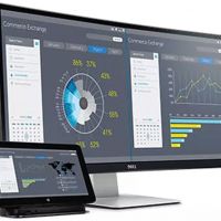 Монитор ЖК DELL U3415W, 34, черный и серебристый (3415-1750)