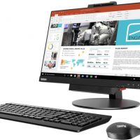 Монитор 23,8 Lenovo TIO 24 non-touch (1920x1080), черный IPS LED 6ms 16:9 матовая 250cd 178гр / 178гр DisplayPort FHD 7.5кг (10QYPAT1EU)