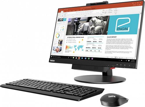 Монитор 23,8 Lenovo TIO 24 non-touch (1920x1080), черный IPS LED 6ms 16:9 матовая 250cd 178гр / 178гр DisplayPort FHD 7.5кг (10QYPAT1EU)