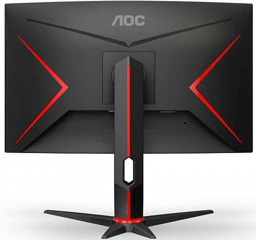 Монитор AOC C27G2ZU 27 C27G2ZU Black-Red (VA, изогнутый, 1920x1080, 240Hz, 0.5 ms, 178°/178°, 300 cd/m, 80M:1, +2xHDMI 2.0, +DisplayPort 1.2, +4xUSB 3.2, +MM, +регулировка по высоте, FreeSync)