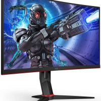 Монитор AOC C27G2ZU 27 C27G2ZU Black-Red (VA, изогнутый, 1920x1080, 240Hz, 0.5 ms, 178°/178°, 300 cd/m, 80M:1, +2xHDMI 2.0, +DisplayPort 1.2, +4xUSB 3.2, +MM, +регулировка по высоте, FreeSync)