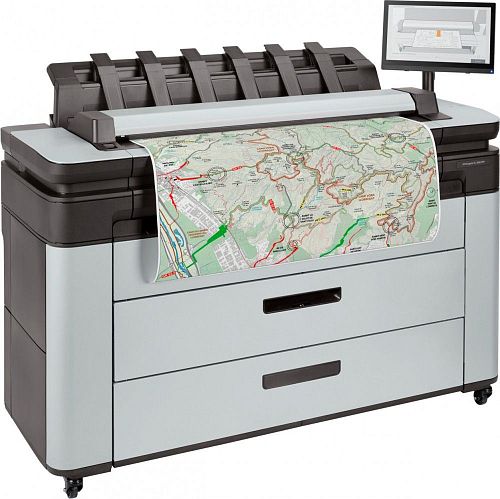 Широкоформатный МФУ HP DeskJet XL 3600 MFP (6KD23A) (запуск инженером)
