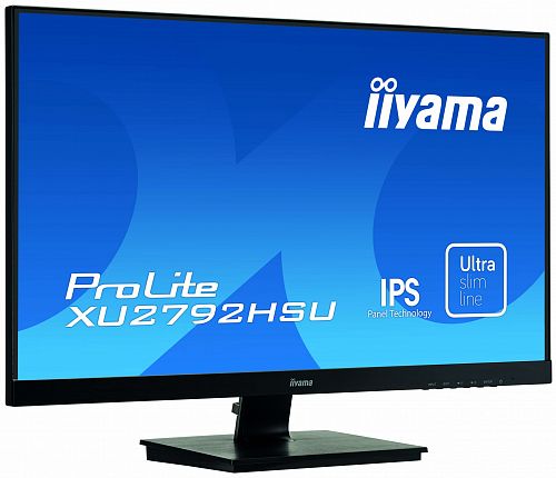 Монитор ЖК IIYAMA ProLite XU2792HSU-B1 черный IPS LED 4ms 16:9 HDMI M/M матовая 1000:1 250cd 178гр/178гр 1920x1080 D-Sub DisplayPort FHD USB 5.1кг