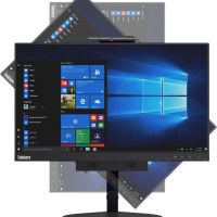 Монитор 23,8 Lenovo TIO 24 non-touch (1920x1080), черный IPS LED 6ms 16:9 матовая 250cd 178гр / 178гр DisplayPort FHD 7.5кг (10QYPAT1EU)