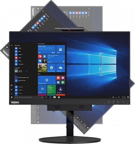Монитор 23,8 Lenovo TIO 24 non-touch (1920x1080), черный IPS LED 6ms 16:9 матовая 250cd 178гр / 178гр DisplayPort FHD 7.5кг (10QYPAT1EU)