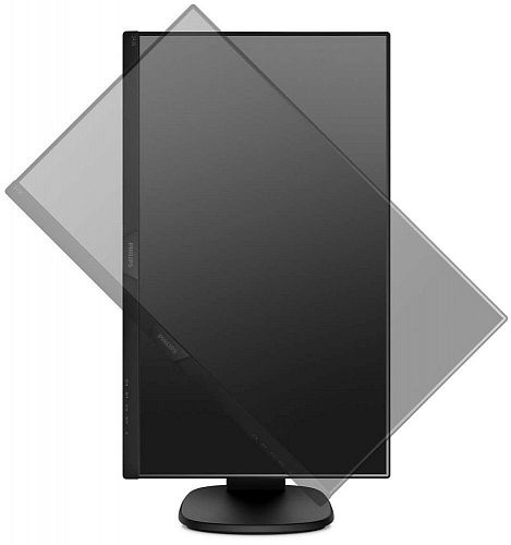 Монитор 23.8 PHILIPS 243S7EYMB/00 Black с поворотом экрана (IPS, LED, 1920x1080, 5 ms, 178°/178°, 250 cd/m, 20M:1, +DisplayPort, +MM)
