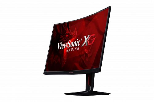 Монитор XG3240C Viewsonic 32 XG3240C VA LED изогнутый, 2560x1440, 4ms, 300cd/m2, 178°/178°, 120Mln:1, 144Hz, HDMI*2, DP, USB-Hub, колонки, Tilt, Swivel, рег.по высоте, Headphone Out, VESA, Black-Re
