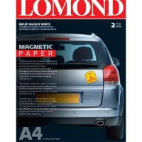 Бумага магнитная для стикеров Lomond