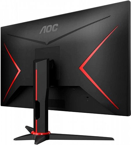Монитор AOC C27G2ZE 27 C27G2ZE Black-Red (VA, изогнутый, 1920x1080, 240Hz, 0.5 ms, 178°/178°, 300 cd/m, 80M:1, +2xHDMI 2.0, +DisplayPort 1.2, FreeSync)