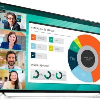 Монитор ЖК HP LD5512 55,3840 x 2160,60 Гц,IPS,8 мс,1200:1,350 кд/м2,178°/178°,VGA,HDMI 2.0,2 HDMI 1.4,DisplayPort 1.2,USB 2.0,(2YD85AA)
