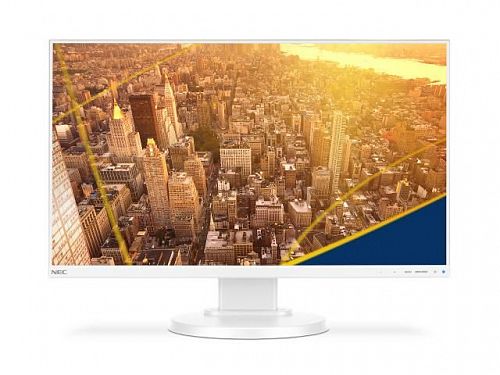 Монитор NEC 22 E221N Silv / White (IPS, 250cd/m2, 1000:1, 6ms, 1920x1080, 178 / 178, Hight adj:110, Swiv, Tilt, Pivot; D-sub, HDMI, Displ.Port; TCO6;)