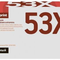 Лазерный картридж EasyPrint Q7553X/715H/708H для принтеров HP LaserJet 1160, 1320, P2015, LBP3310, LBP3370, черный, 7000 страниц