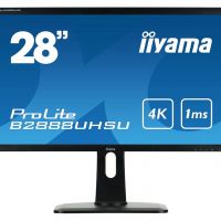 Монитор ЖК IIYAMA ProLite B2875UHSU-B1 28, черный