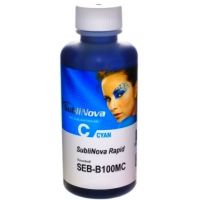 Чернила сублимационные InkTec (SEB-B100MC) SubliNova Rapid Cyan, 100мл