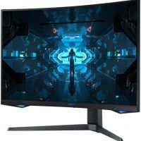 Монитор Samsung LC32G75TQSIXCI 31,5, черный A QLED изогнутый GAMING-монитор Odyssey G7 2560x1440 1ms 2500:1 600cd 178/178 HDMI 2*DP USB-hub 240Hz G-Sync HDR600 HAS Pivot Black
