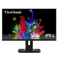 Монитор Viewsonic 27 VG2755-2K Black с поворотом экрана (IPS, 2560x1440, 5 ms, 178°/178°, 350 cd/m, 80M:1, +HDMI, +DisplayPort, +3xUSB A, +USB B, USB Type-C, +MM)