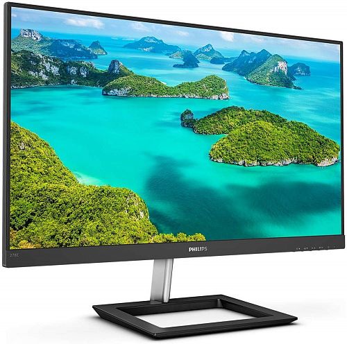 Монитор Philips 278E1A/01 27 278E1A черный IPS LED 16:9 HDMI M/M матовая 1000:1 350cd 178гр/178гр 3840x2160 DisplayPort 4.78кг